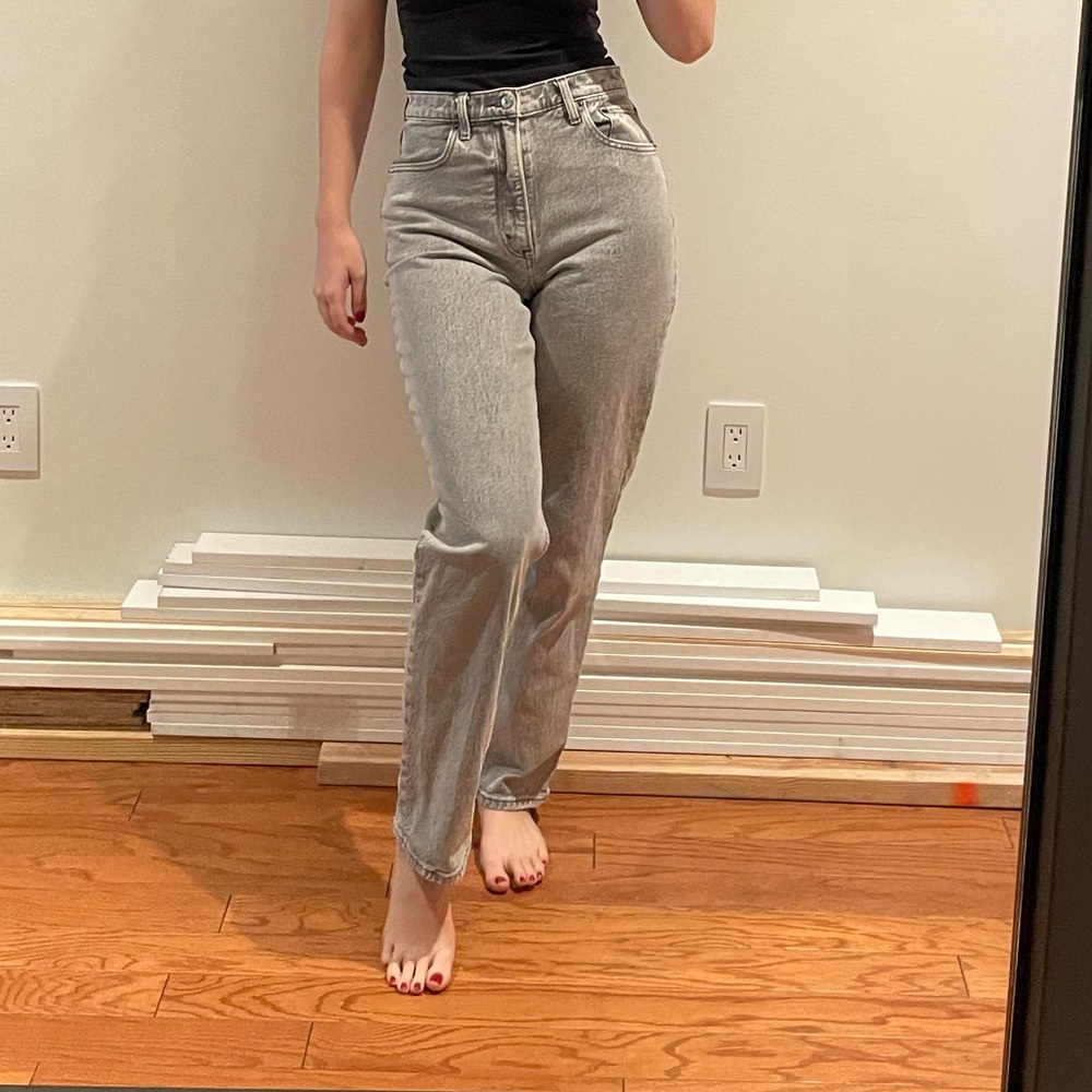 Curve Love 90s Straight Ultra High Rise Jeans- 6R